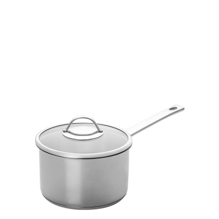 Kozica s steklenim pokrovom ø 16 cm | Orion Inox