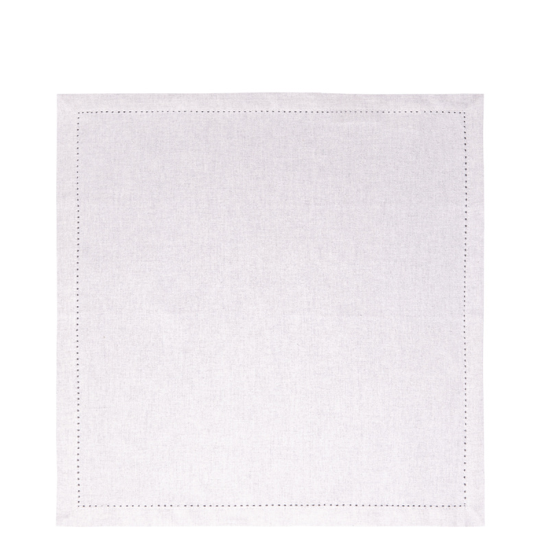 Sivi bombažni prtički 45 x 45 cm 2 kosa – Basic Ambiente