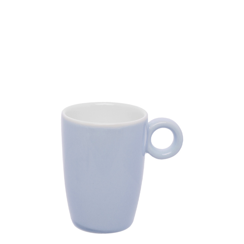 Visoka skodelica za mokka kavo svetlo modra 80 ml - RGB