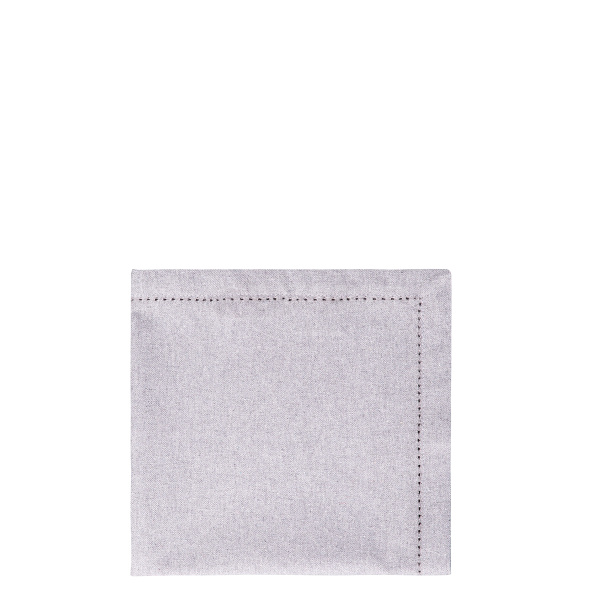 Svetlosivi bombažni prtički 45 x 45 cm 2 kosa – Basic Ambiente