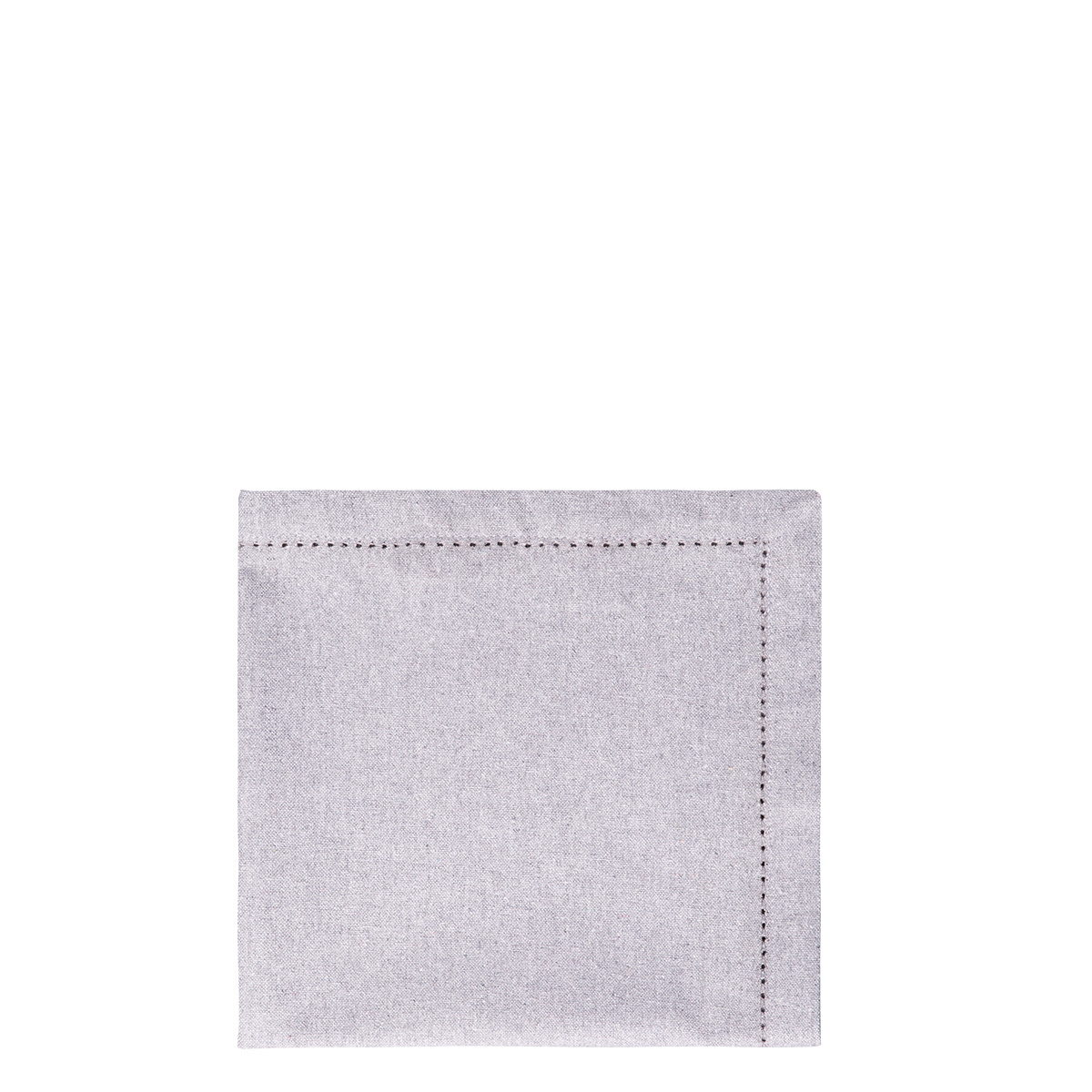 Svetlosivi bombažni prtički 45 x 45 cm 2 kosa – Basic Ambiente