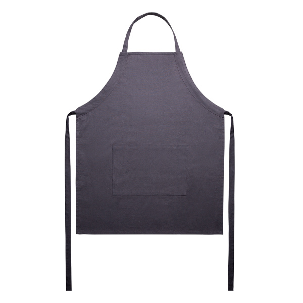 Jekleno siv bombažni predpasnik 70 x 85 cm – Basic Ambiente