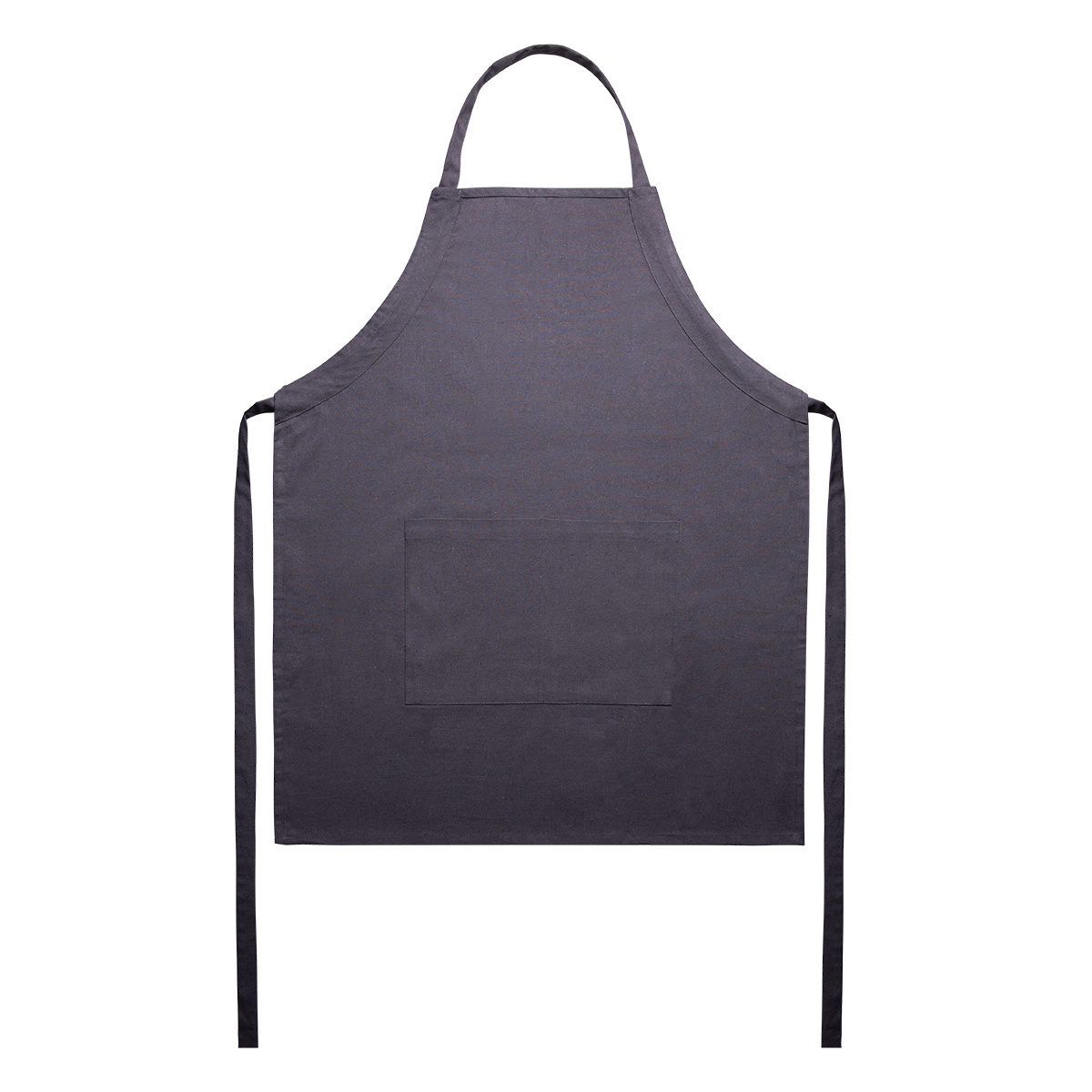 Jekleno siv bombažni predpasnik 70 x 85 cm – Basic Ambiente