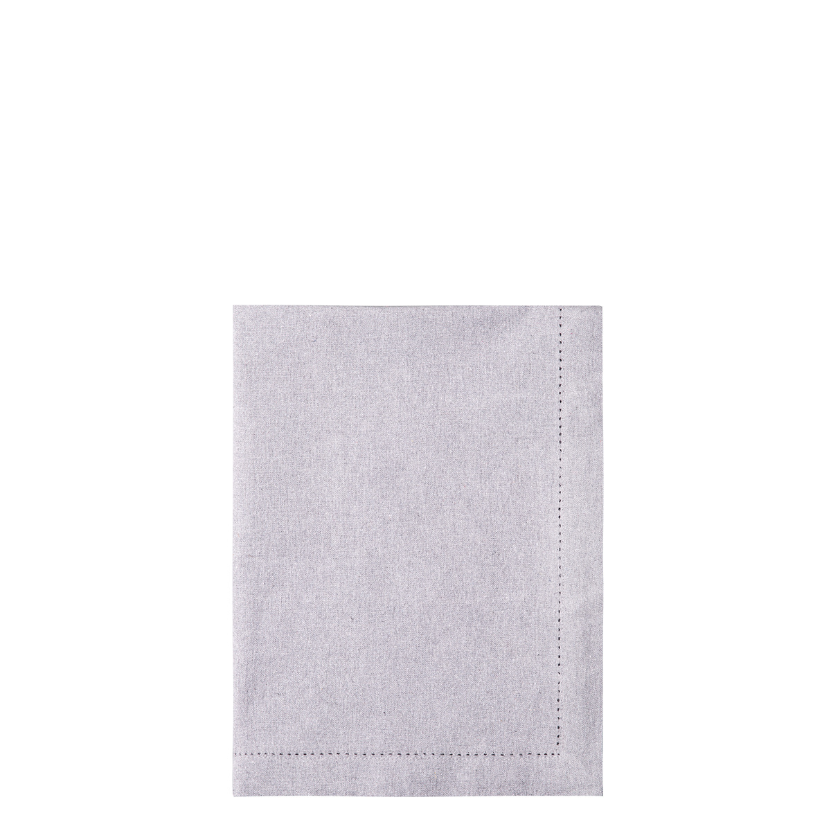 Svetlosiv bombažni namizni tekač 50 x 140 cm – Basic Ambiente