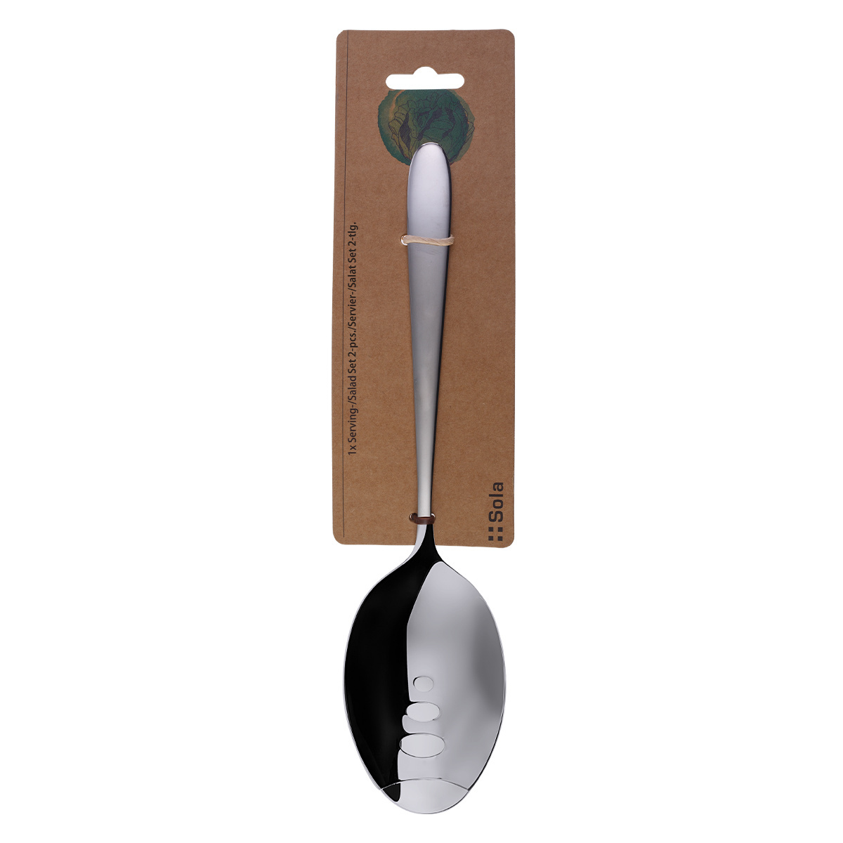 Servirni set za solato 2 kosa - Basic Alpha