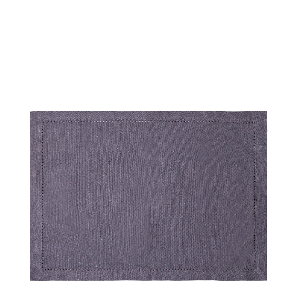 Jekleno sivi bombažni pogrinjek 32 x 48 cm 2 kosa – Basic Ambiente