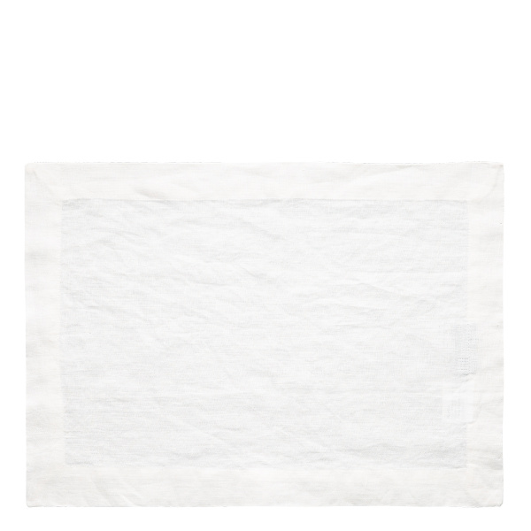 Beli laneni pogrinjek 35 x 50 cm - Gaya Ambiente