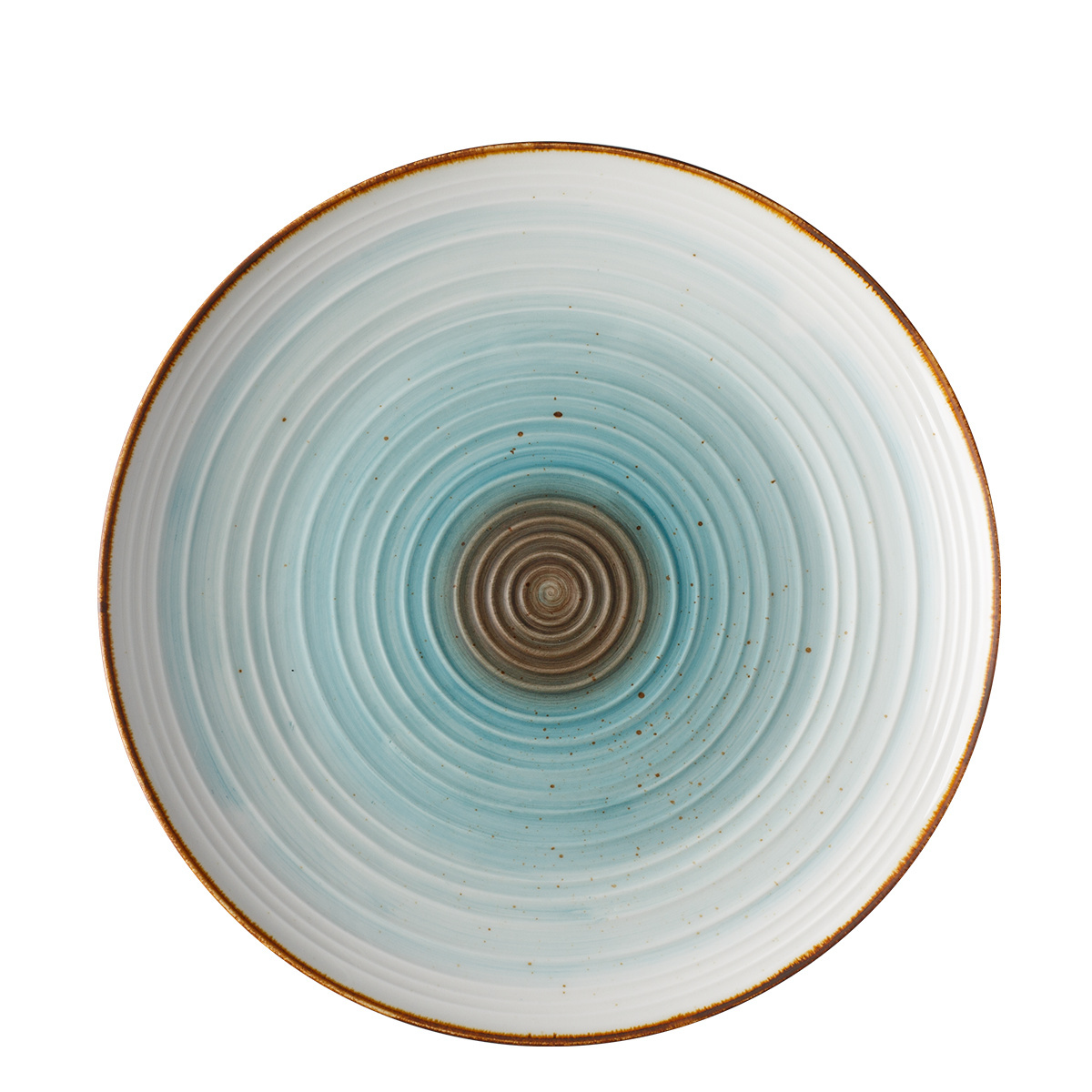 Plitev krožnik Gaya Coupe Spiral Rustico 28 cm
