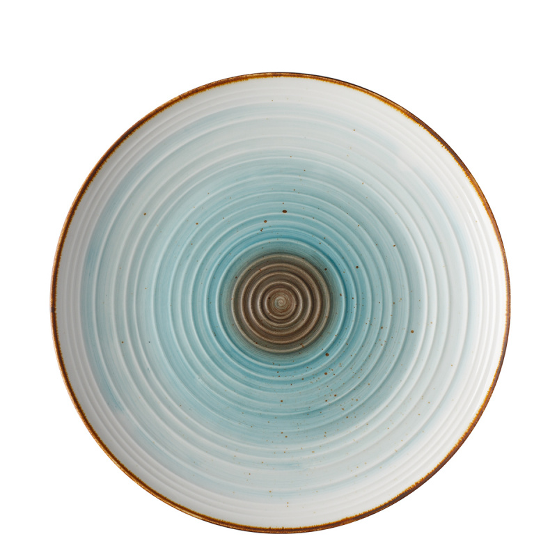Plitev krožnik Gaya Coupe Spiral Rustico 28 cm