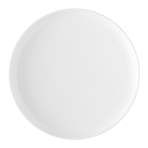Plitev krožnik Coupe bel 28 cm – Flow