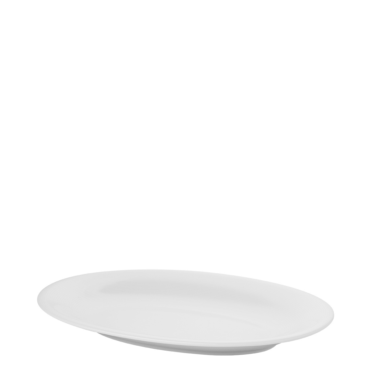 Krožnik ovalni Relief 33 cm - Hotel Inn Chic