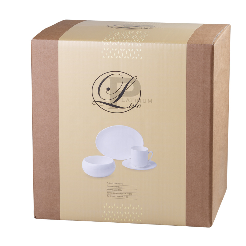 Komplet za zajtrk 16 kosov – Premium Platinum Line