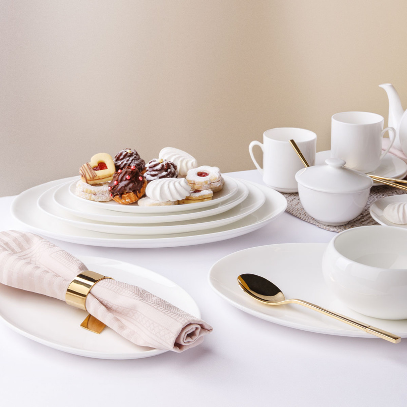 Set servirnih krožnikov 26 kosov – Premium Platinum Line