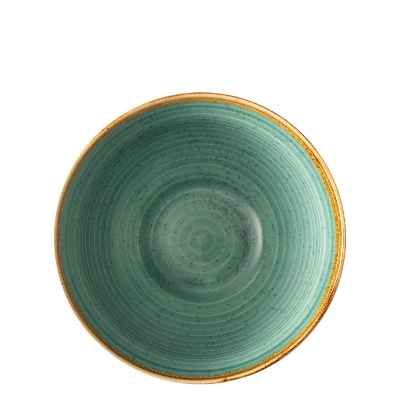 Skleda Spiral Sand turkizna 20 cm – Gaya