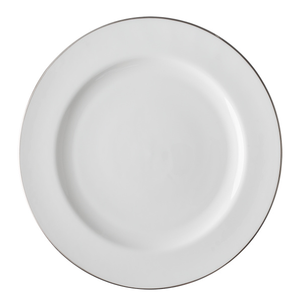 Eleganten plitev krožnik 28 cm - Premium Platinum Line