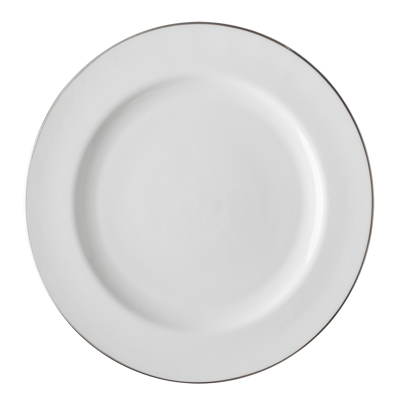 Eleganten plitev krožnik 28 cm - Premium Platinum Line