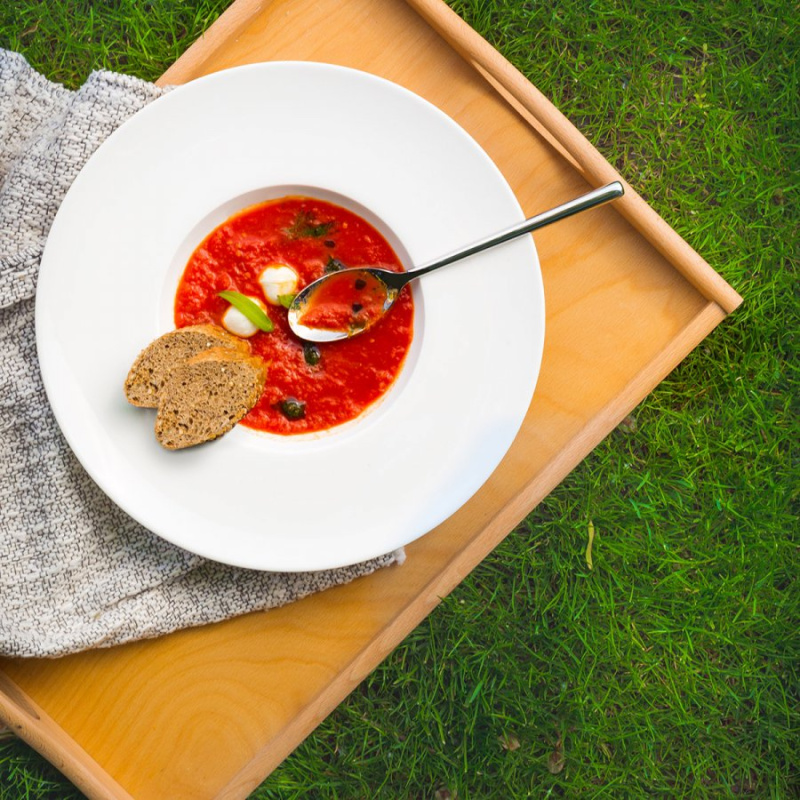 Globok krožnik gourmet 30 cm - Premium Platinum Line