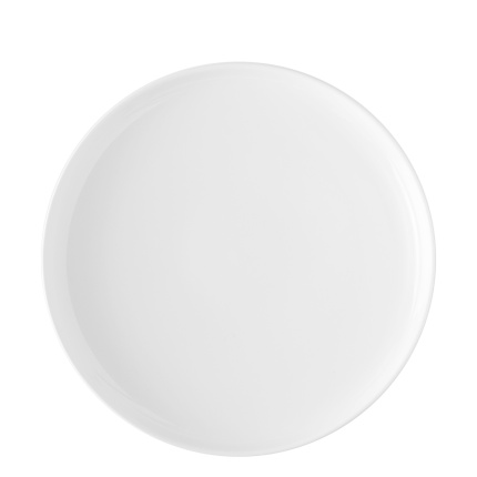 Plitev krožnik Coupe bel 25 cm – Flow