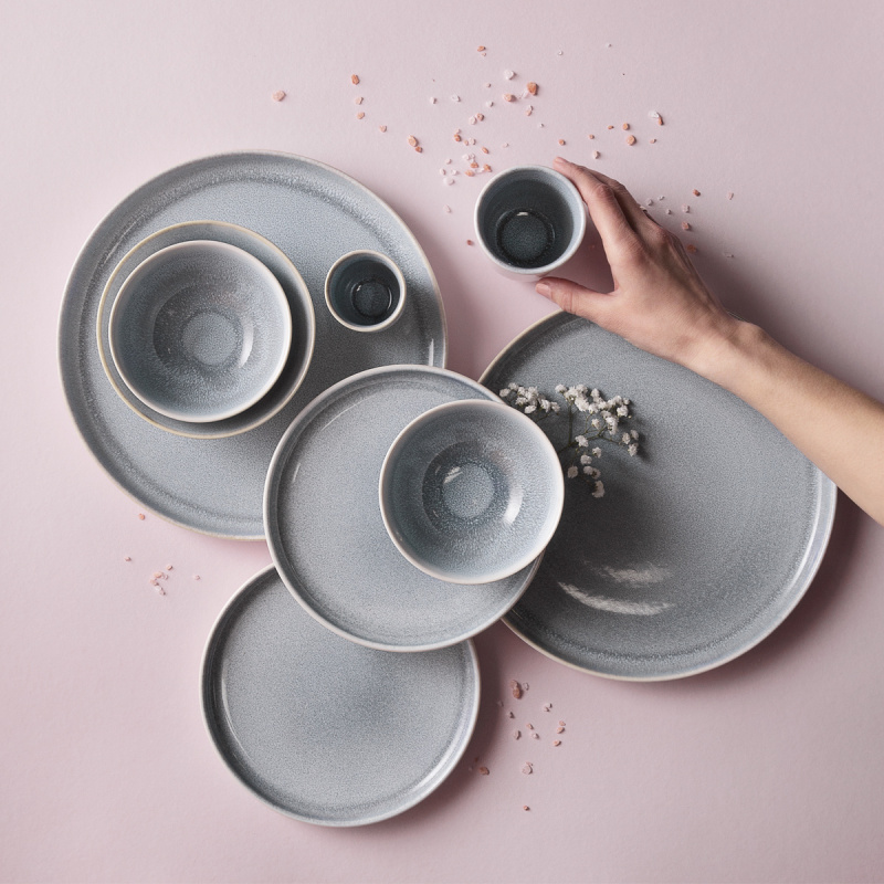 Porcelanasti set 16 kosov - Gaya Atelier Glacial Ice