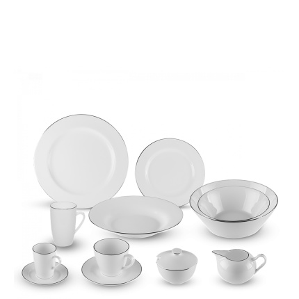 Porcelanasti set 52 kosov - Premium Platinum Line