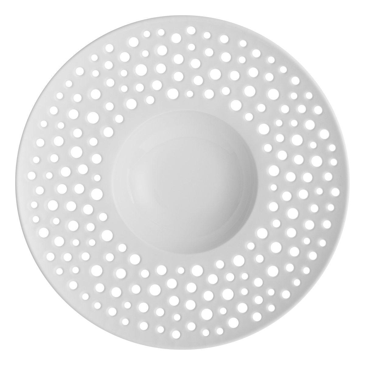 Globok krožnik perforiran 23,5 cm - Flow