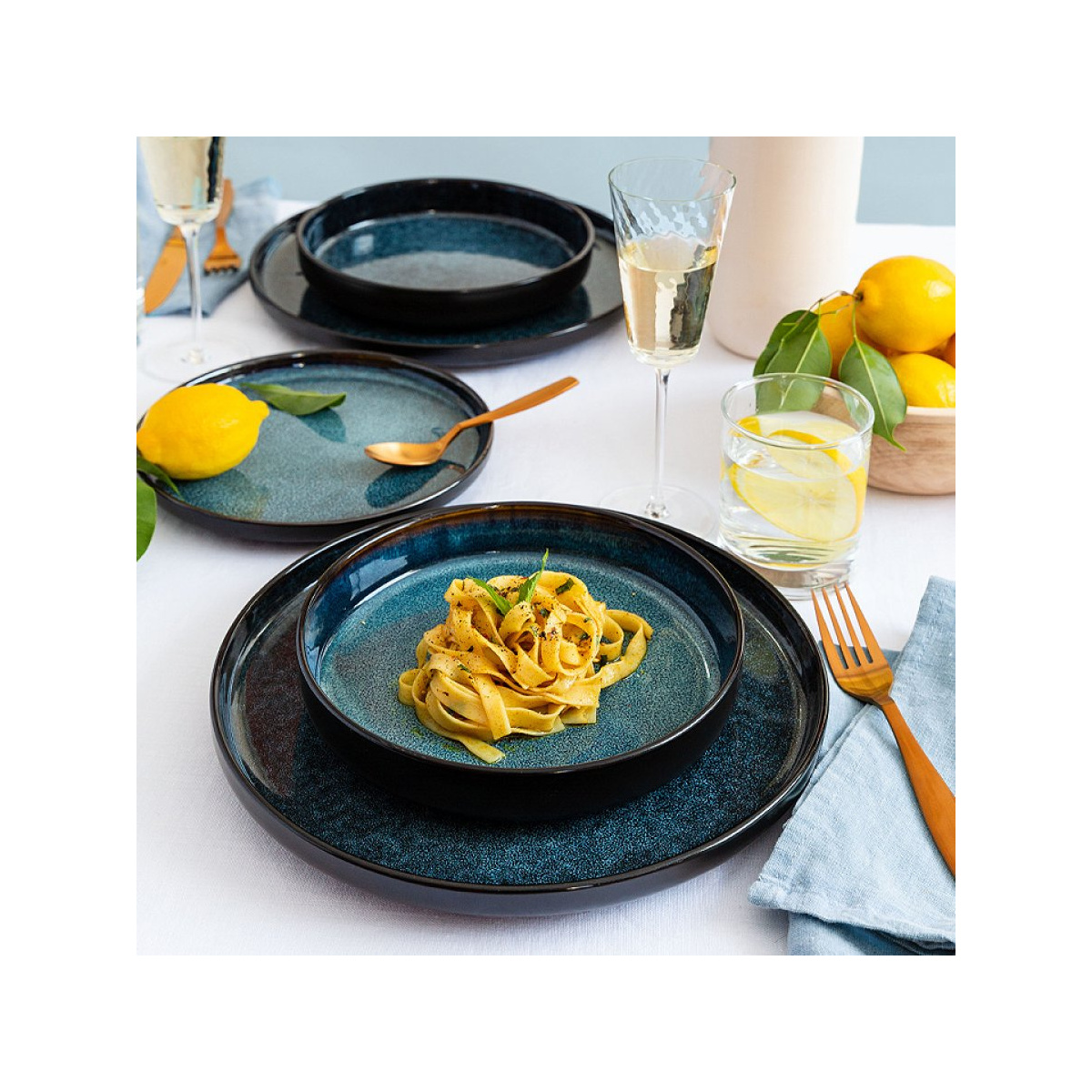 Porcelanasti set 18 kosov - Gaya Atelier Night Sky