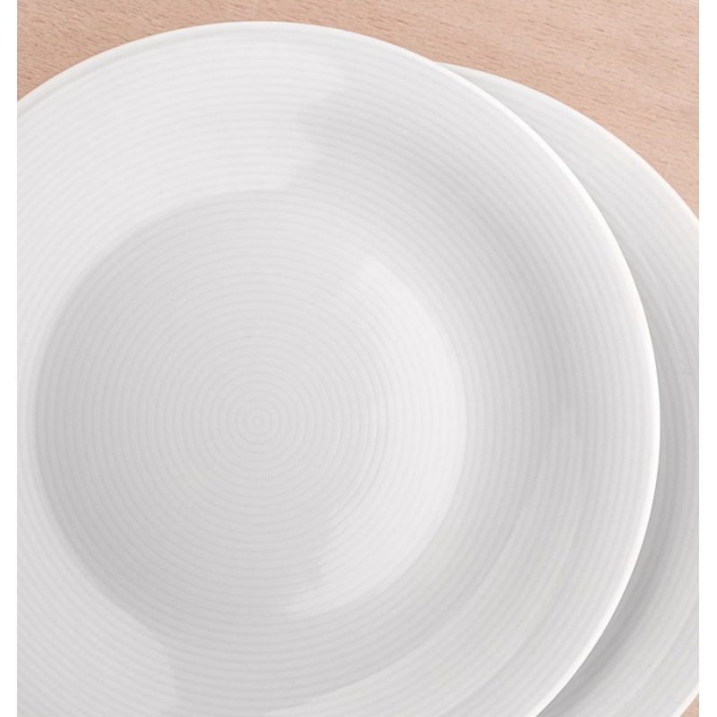 Desertni krožnik 21 cm komplet 4 kosi - Basic Chic