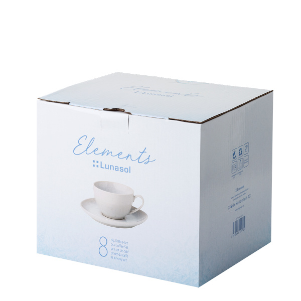 Komplet za kavo 8 kosov – Elements North Organic