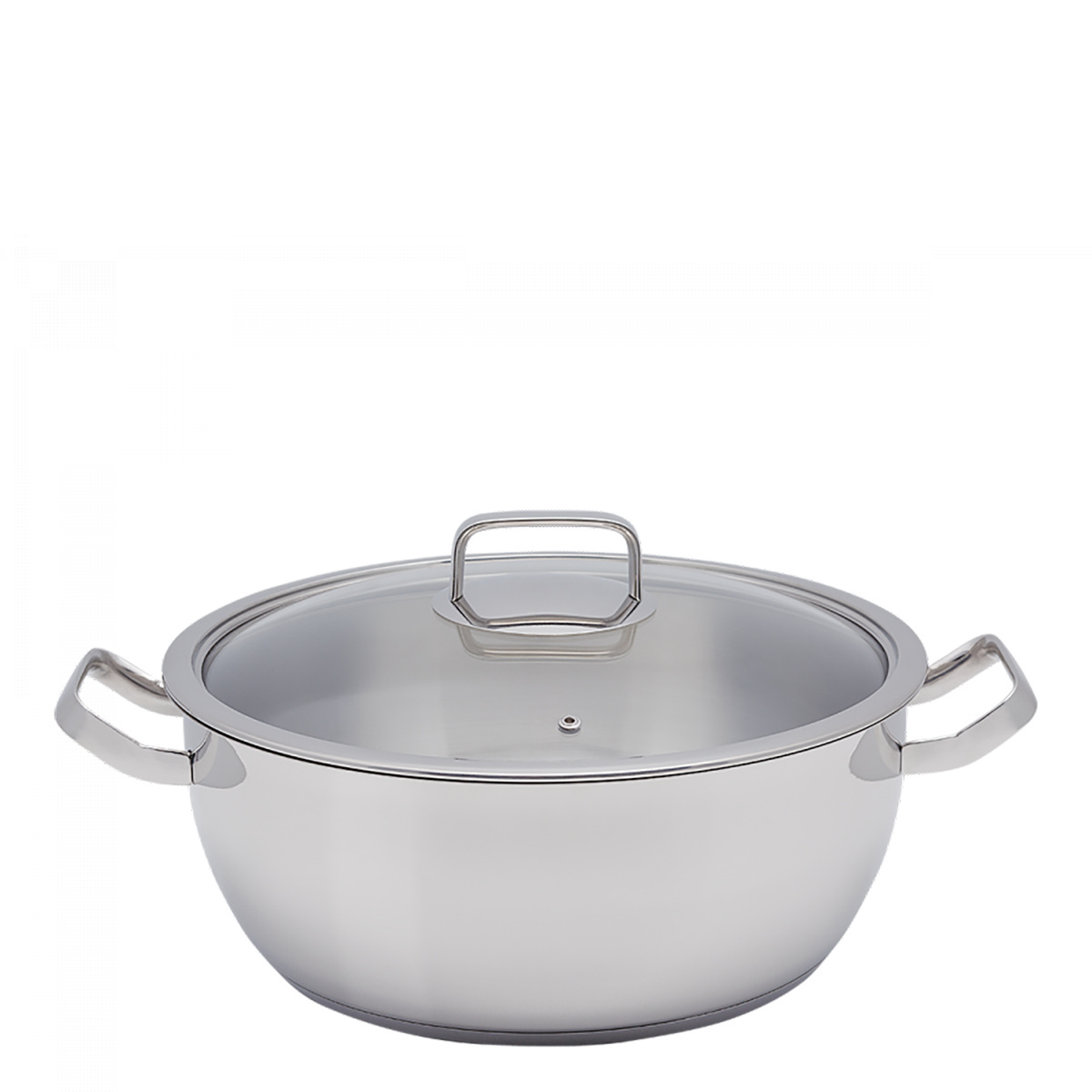 Wok Merkur s steklenim pokrovom 9,6 l Master Chef Lunasol