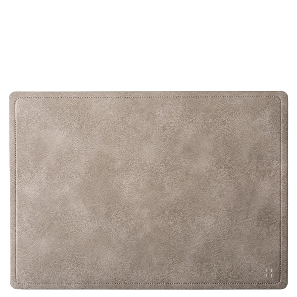 Svetlosiv pravokoten pogrinjek PVC – Elements Ambiente