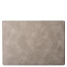 Svetlo siv pogrinjek PVC prt — Elements Ambiente