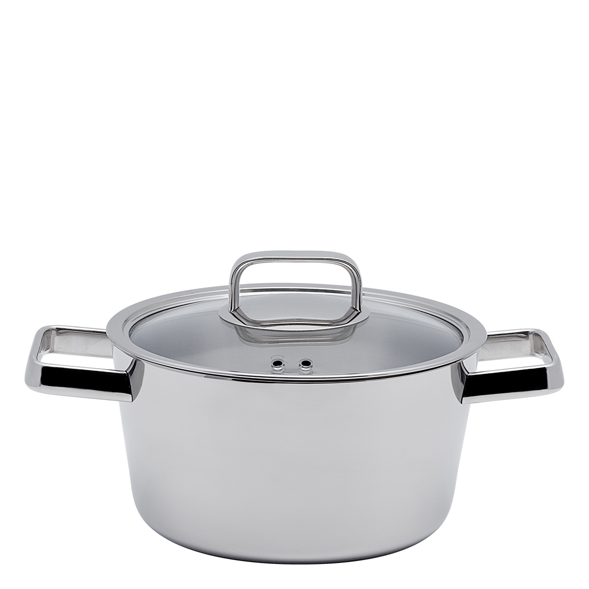 Lonec Merkur Luxus s stekleno pokrovko 4,9 l Platinum Lunasol