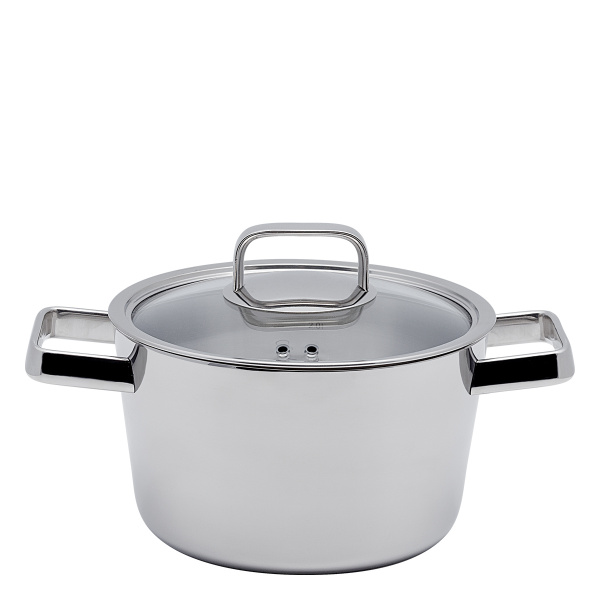 Lonec Merkur Luxus s steklenim pokrovom 3,2 l Platinum Lunasol