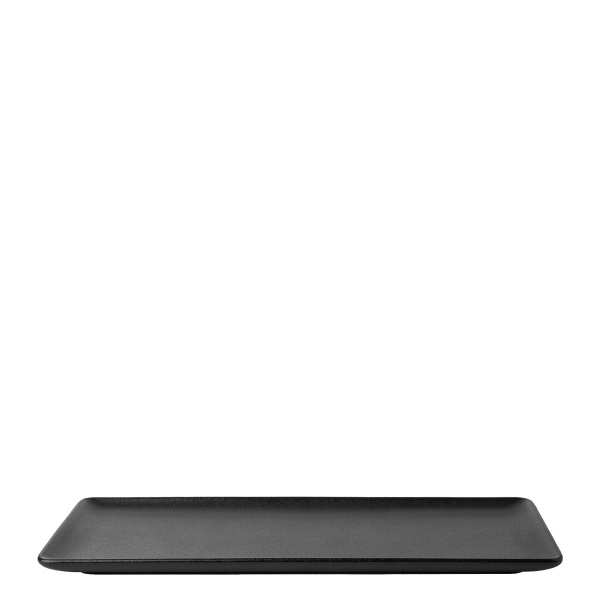 Postrežni krožnik 24 x 13 cm - Basic black mat