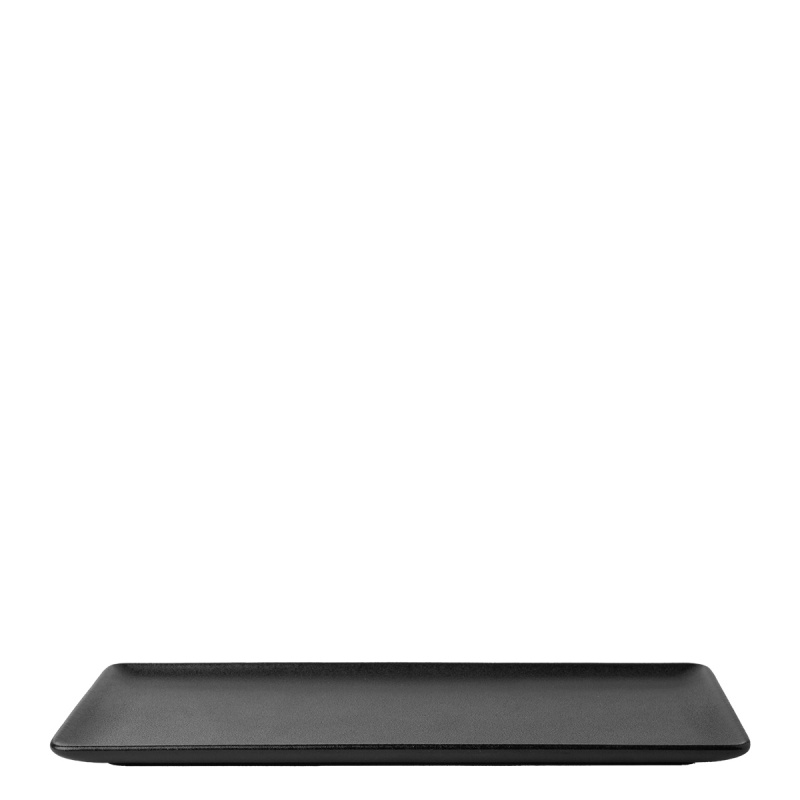 Postrežni krožnik 24 x 13 cm - Basic black mat