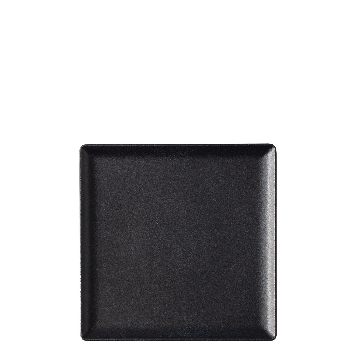 Postrežni krožnik 17 x 17 cm - Basic black mat