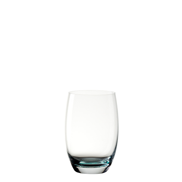 Kozarci tumbler 460 ml s turkiznim spiralnim dnom 6 kosov - Optima Glas Lunasol