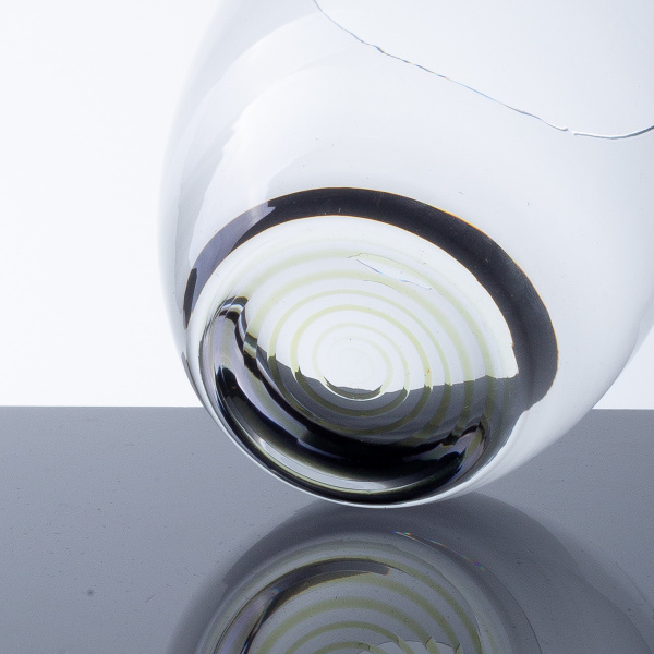 Kozarci tumbler 460 ml z zelenim spiralnim dnom 6 kosov - Optima Glas Lunasol
