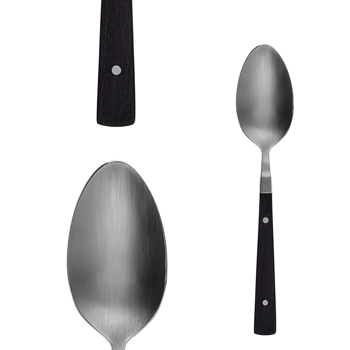 Komplet jedilnega pribora 24 kosov - Image POM Black