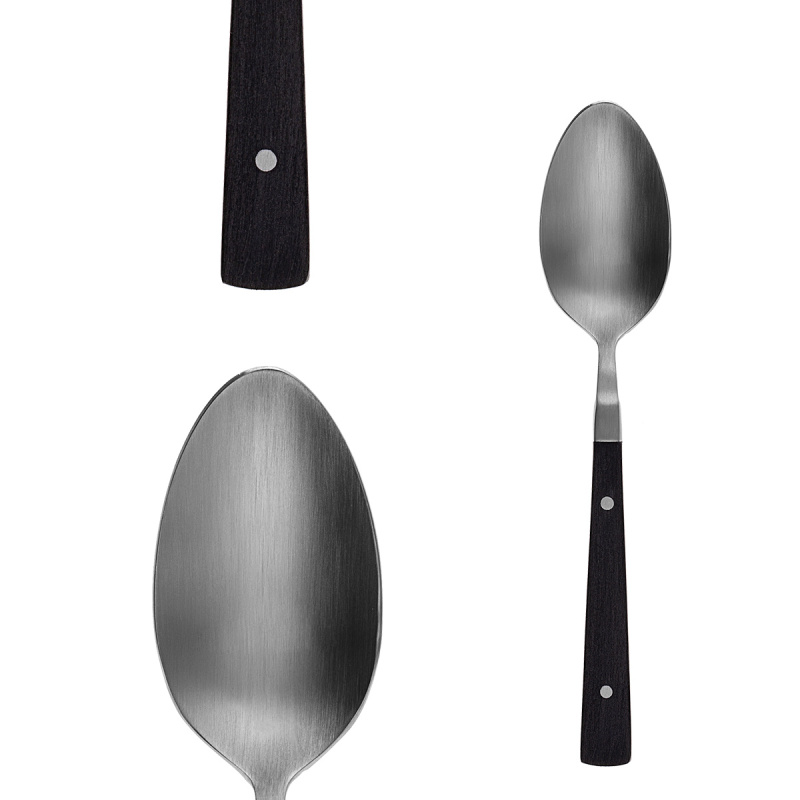 Komplet jedilnega pribora 24 kosov - Image POM Black