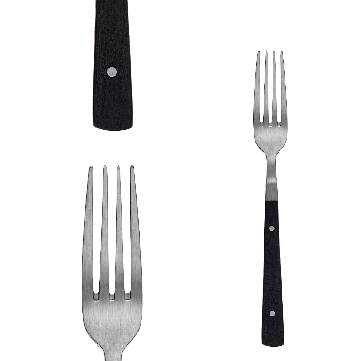 Komplet jedilnega pribora 24 kosov - Image POM Black