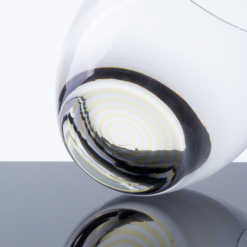 Kozarci tumbler 460 ml z rumenim spiralnim dnom 6 kosov - Optima Glas Lunasol