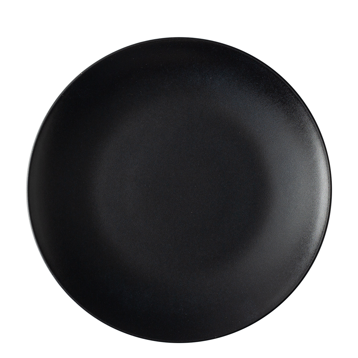 Plitev krožnik 27 cm 4 kosi - Basic črn mat