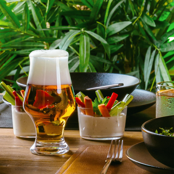 Kozarci za pivo 300 ml komplet 4 kosi - Univers Glas Lunasol