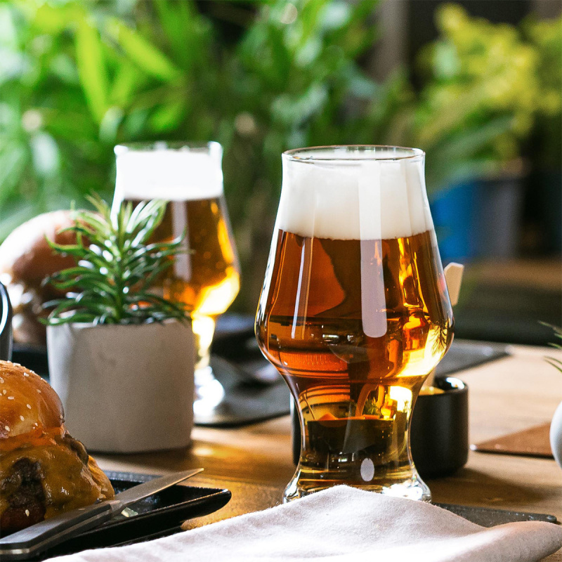Kozarci za pivo 500 ml komplet 4 kosi - Univers Glas Lunasol