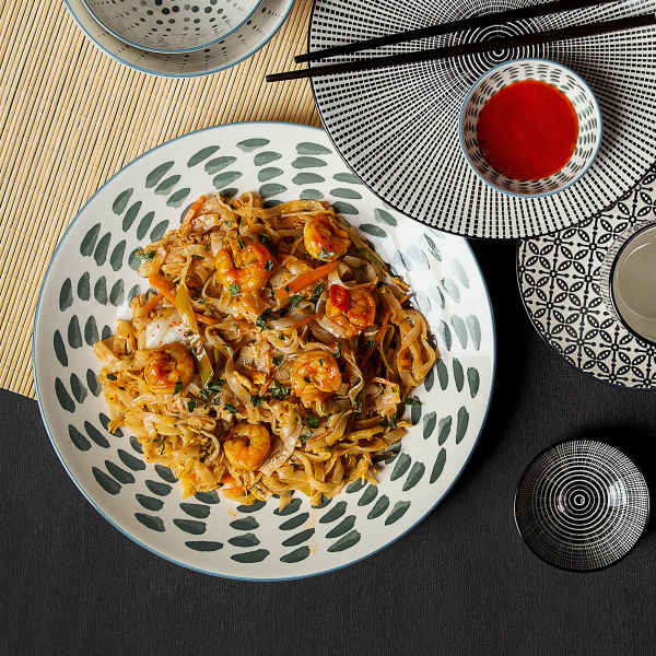 Porcelanasti set 24 kosov – Elements Asia Water