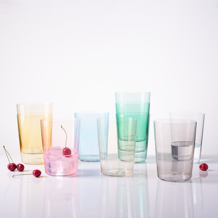 Kozarci Tumbler redči 515 ml komplet 6 kosov – 21st Century Glas Lunasol META Glass