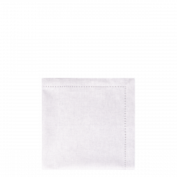 Svetlo sivi bombažni prtički 45 x 45 cm 2 kosa - Basic Ambiente