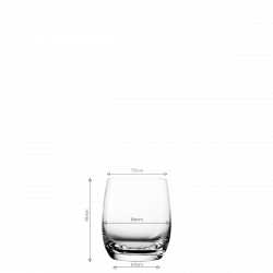 Kozarci Tumbler 350 ml set 4 ks - Benu Glas Lunasol META Glass