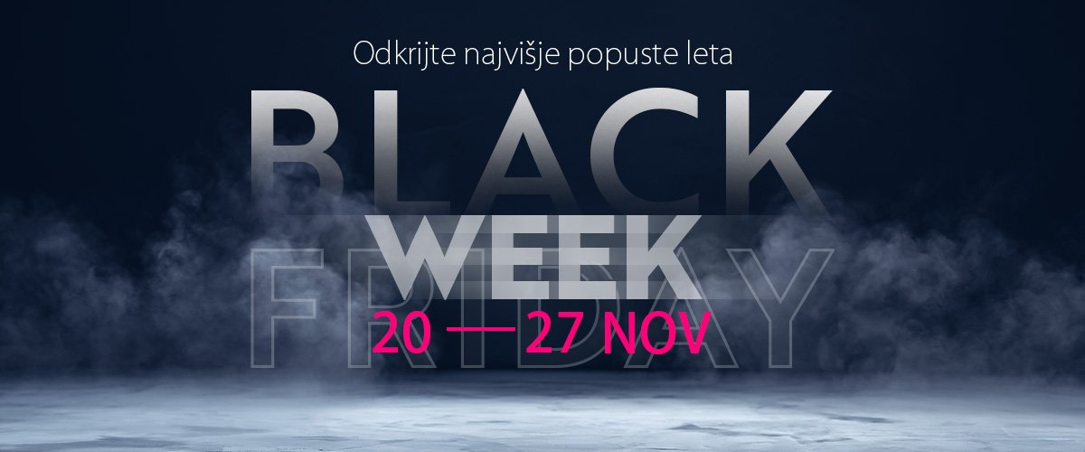 Black Friday: Največja razprodaja v letu traja ves teden
